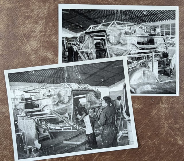Employees of British Leyland Automotores de Chile, S.A. being introduced to the production of the GRP vehicles.&nbsp;