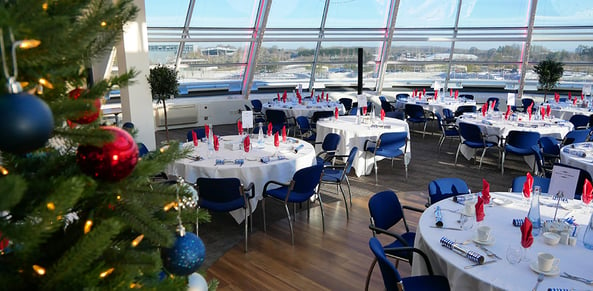 Enjoy festive dining in the Sky Suite this Christmas!