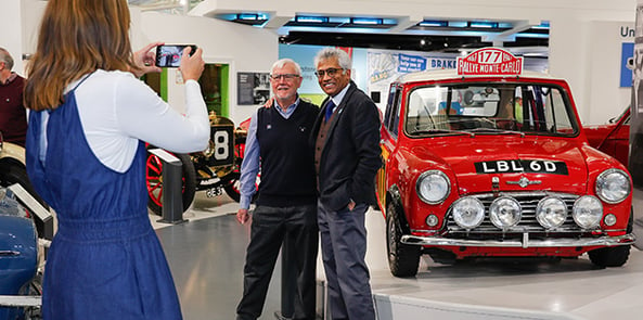 Plenty of choice for Father's Day at the British Motor Museum!