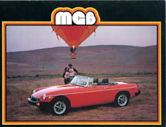 MGB Sales Brochure 1978 - North America - Hot Air Balloon