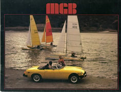 MGB Sales Brochure 1978 - Windsurfers