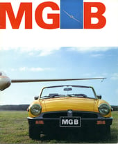 MGB Sales Brochure 1979 - Japanese - Plane