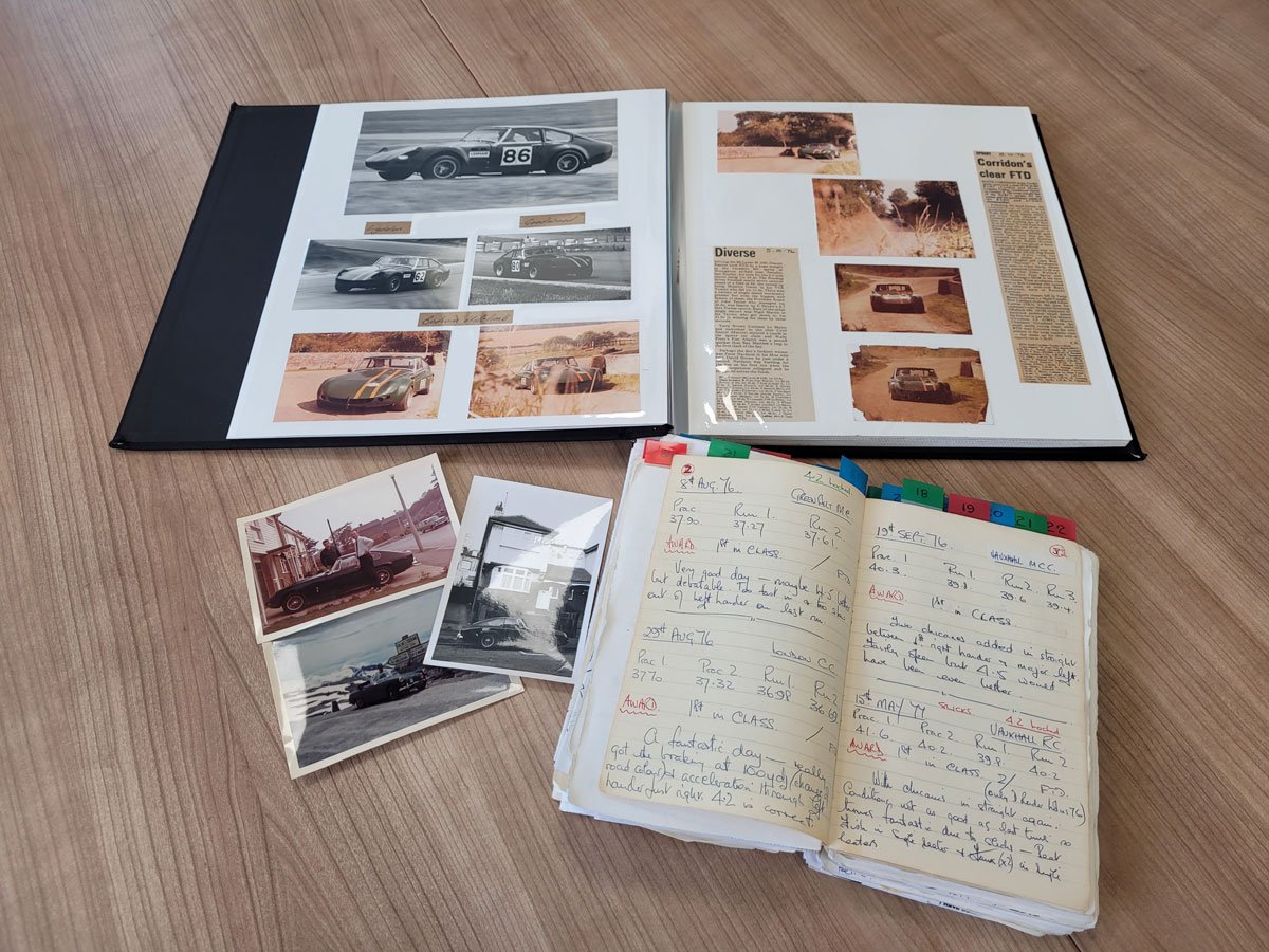 Lenham-Healey-Sprite-log-book