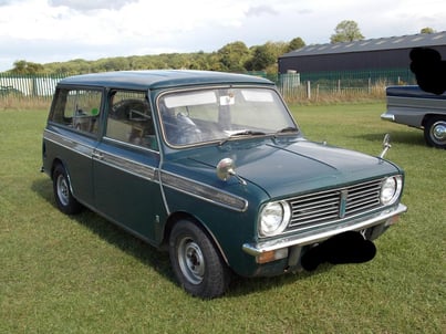 Green Mini Clubman Estate