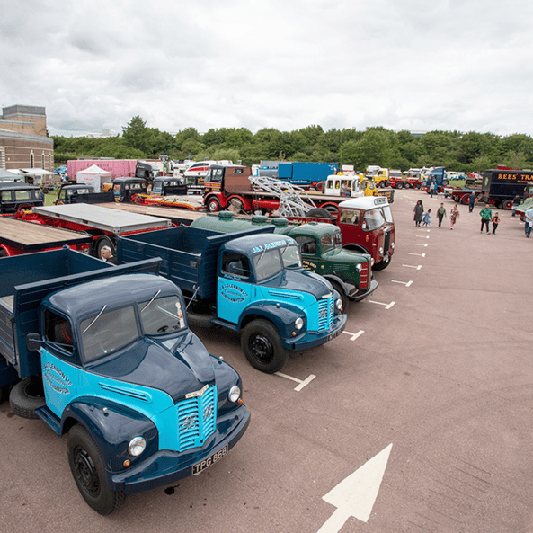Step back in time at the 'Classic & Vintage Commercial' Show!
