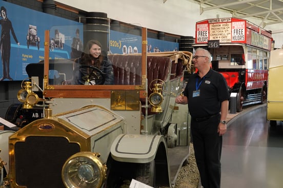 STEM activities at the British Motor Museum