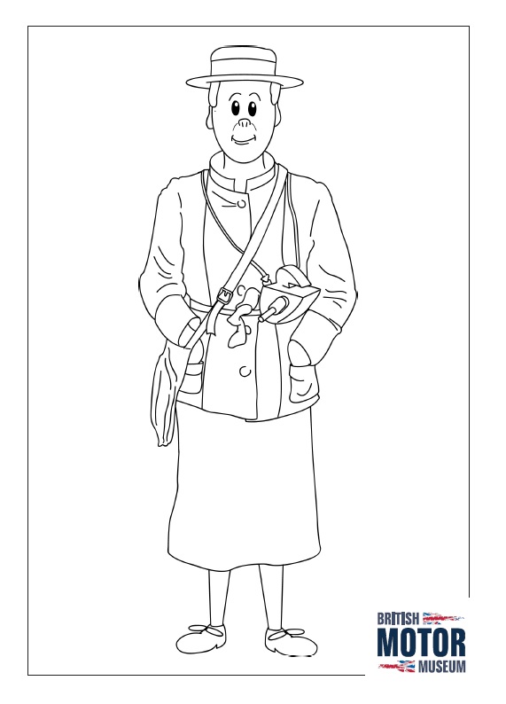 Mavis Colouring In Sheet
