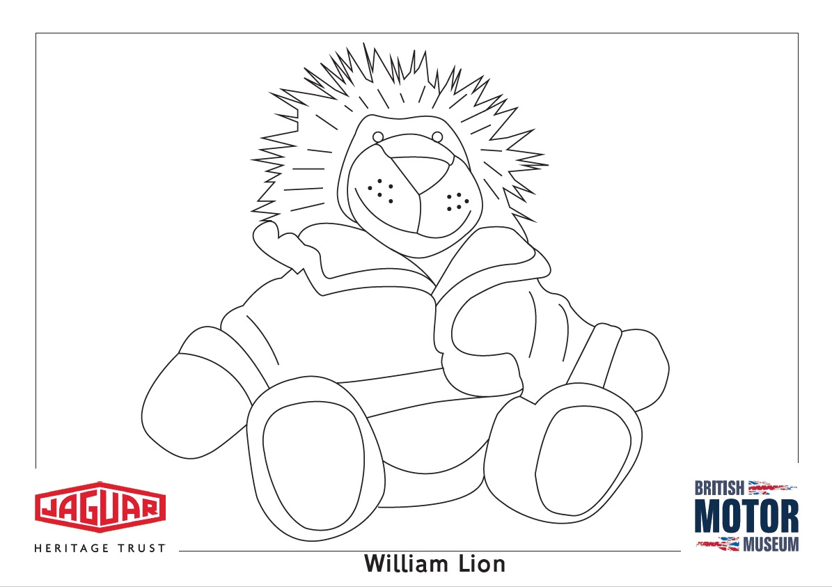 William Lions Colouring Sheet