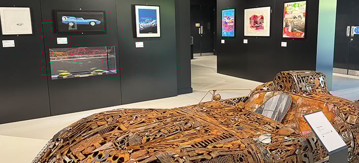 Artwork on display in The Gallery 2024
