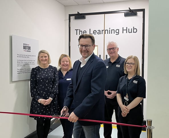 British Motor Museum opens 'The Learning Hub' with the support of The Patrick Foundation