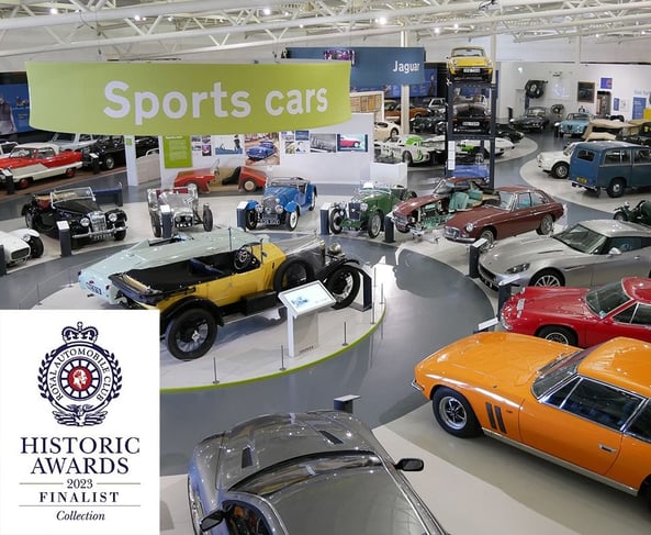 British Motor Museum shortlisted in the Royal Automobile Club Historic Awards!