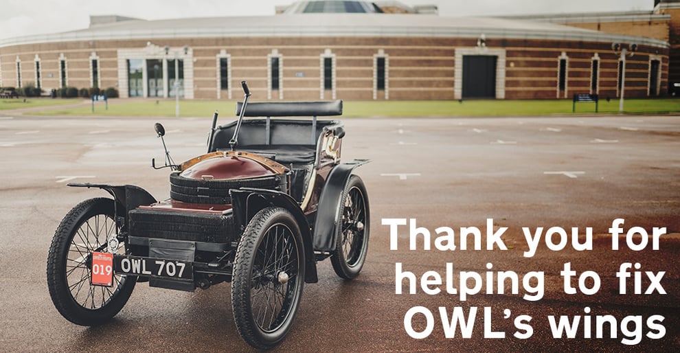 Thank you for helping to fix OWL's wings