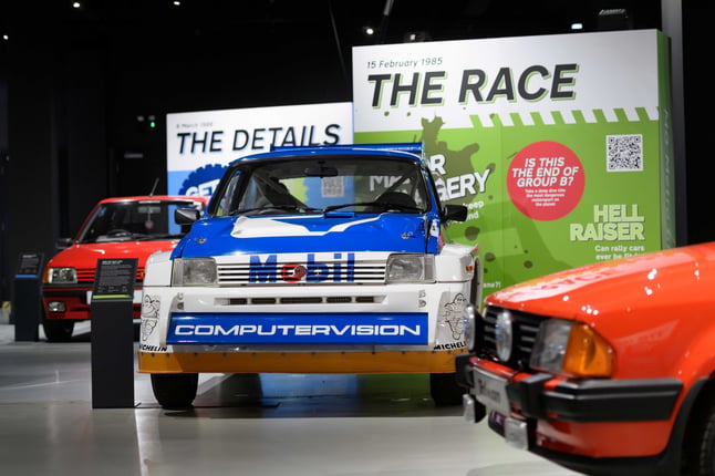 Spoiler Alert at the British Motor Museum