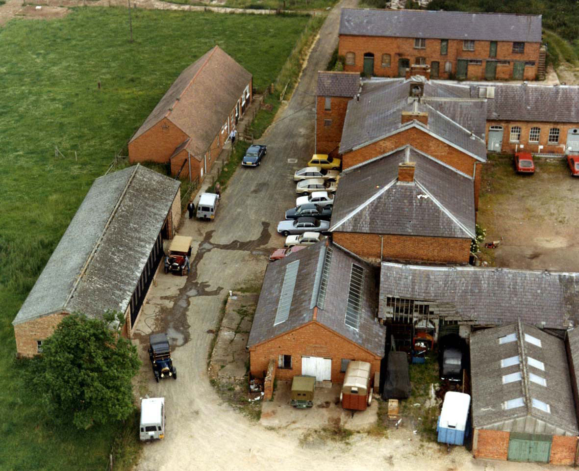 Studley Castle outbuildings – home to BL Heritage Ltd. In the 1980s