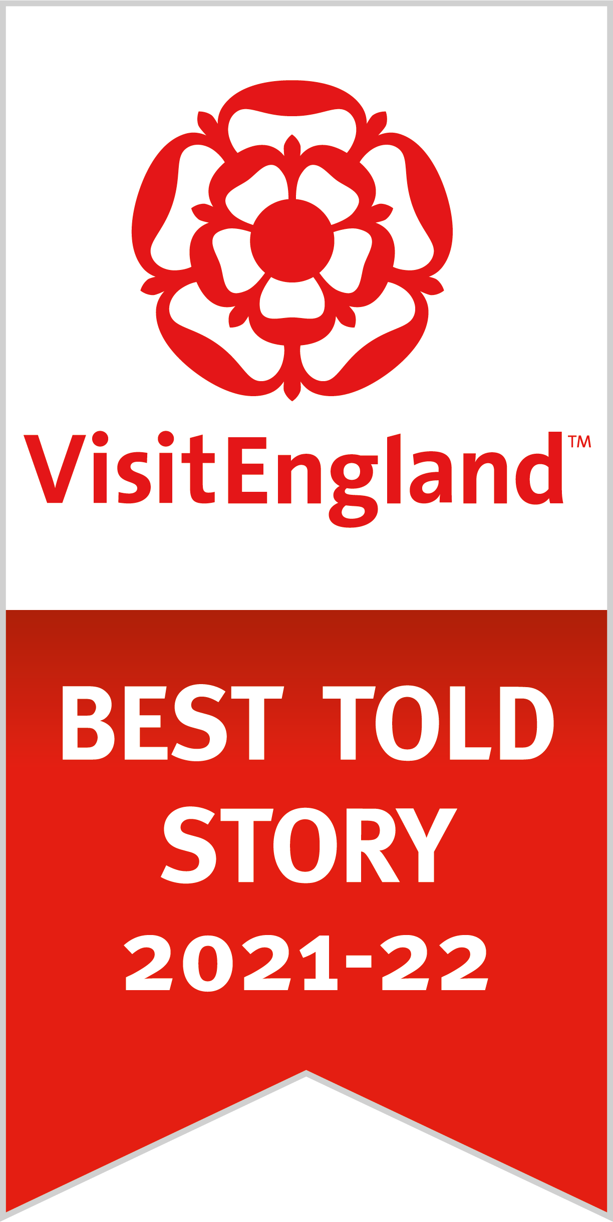 Visit England Best Told Story Accolade