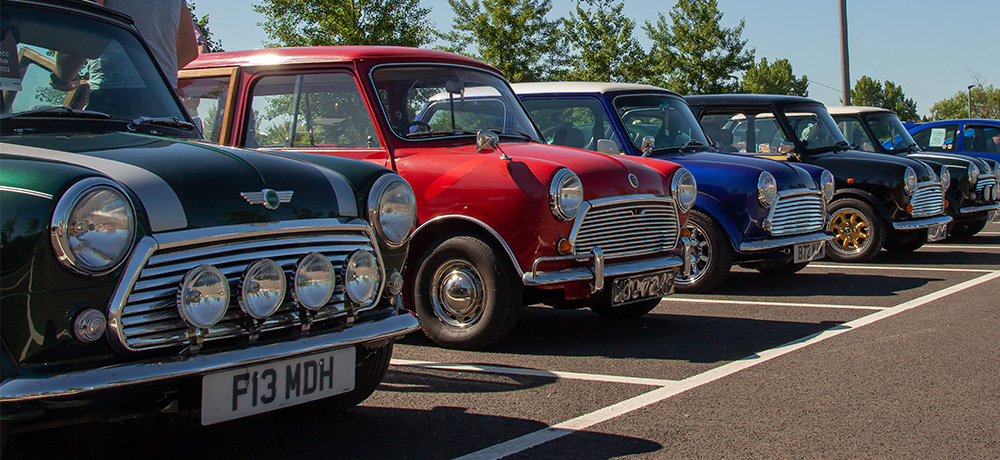 Classic Mini line-up